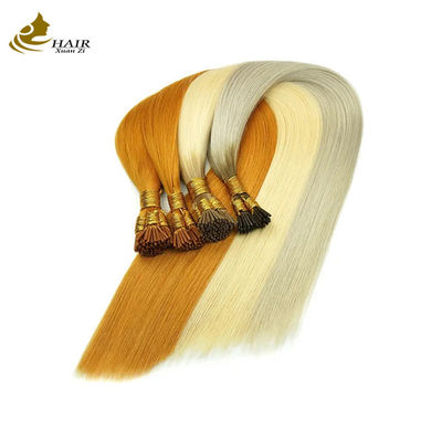 Texturas rectas Extensiones de cabello preestacionadas para el hombre Permeables sin costuras