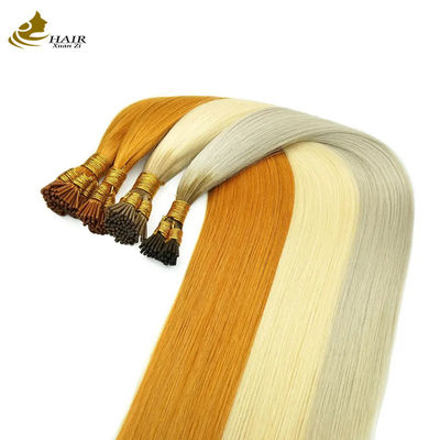 Texturas rectas Extensiones de cabello preestacionadas para el hombre Permeables sin costuras