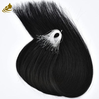 Extensiones de cabello humano nano pre-enlazadas rectas Extensiones de microrredes OEM