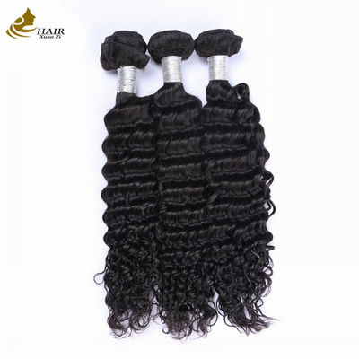 Deep Wave Yaki Hacienda de pelo humano y cierre de 30 pulgadas personalizado