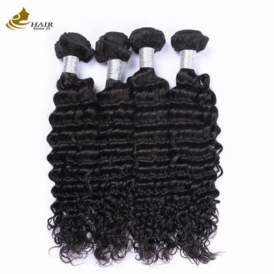Deep Wave Yaki Hacienda de pelo humano y cierre de 30 pulgadas personalizado