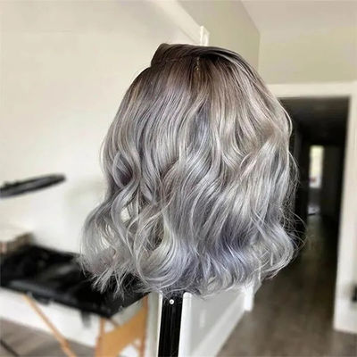 613 Perucas personalizadas para el cabello humano Bob para el cabello natural