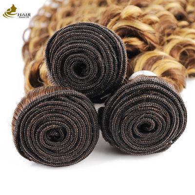 Piano 4/27 Ombre Extensiones de cabello humano Ondas profundas