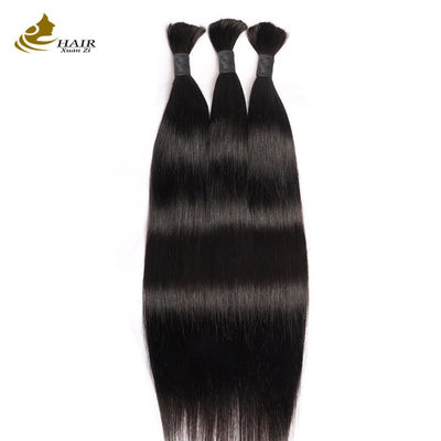 Venta al por mayor de cabello humano de trenza 100% virgen brasileño/malasia/indio/peruan en granel