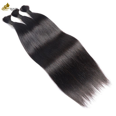 Venta al por mayor de cabello humano de trenza 100% virgen brasileño/malasia/indio/peruan en granel