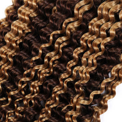 Cabello humano de trenzado brasileño Cabello humano a granel para trenzar