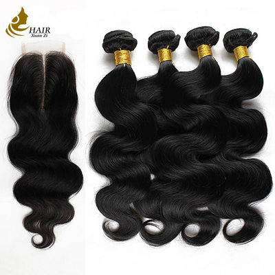 Precio de venta al por mayor barata Precio de cabello peruano virgen Cabello corporal onda de pelo humano paquetes
