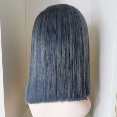 13X4 4X4 13X6 encaje Frontal Cruda del pelo humano virgen brasileño peluca corta Bob peluca