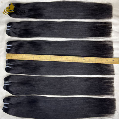 Cabello virgen brasileño sin procesar Cabello virgen brasileño sedoso liso de pelo humano