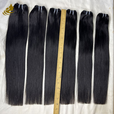 Cabello virgen brasileño sin procesar Cabello virgen brasileño sedoso liso de pelo humano