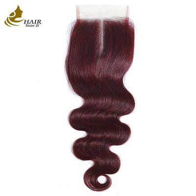 Virgen Ombre 99j Cuerpo onda de pelo humano Cerradura de encaje con pelo de bebé