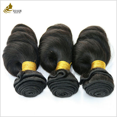 100% de cabello humano virgen Remy cabello doble dibujado extensiones de cabello brasileño tejido de cabello humano