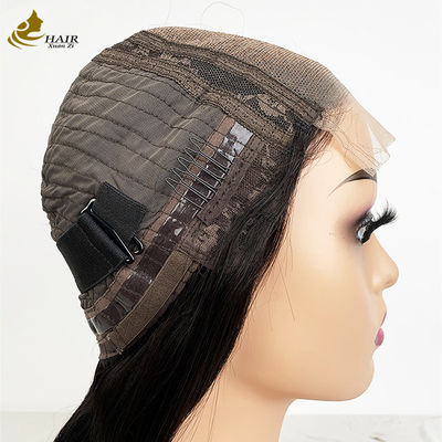 Cabello virgen brasileño de seda recta Top de encaje completo Pelucas de encaje para mujeres Cabello humano