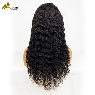 4*4 Frontales de encaje de cabello humano virgen natural negro pelucas de rizos con tiras antideslizantes