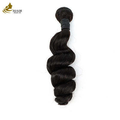 Cabello virgen de tejido de paquetes de cabello humano crudo sueltos de onda profunda paquetes