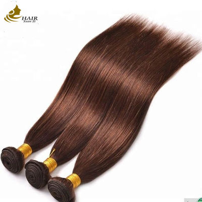 4# Color Chocolate Marrón Rápido Ramos de cabello humano Ramos de tejido