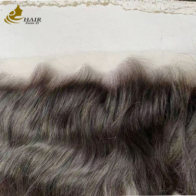 Línea de cabello en forma de M Cerradura de encaje de cabello humano personalizada