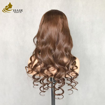 Venta al por mayor de fábrica, alta calidad, personalizada, precio súper bajo, venta al por mayor de peluca delantera de encaje, color resaltado piano, peluca real