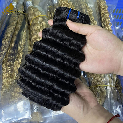 Wholesale High Quality Vietnamese Deep Wave Natural Black Virgin Human Hair