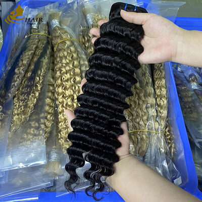 Wholesale High Quality Vietnamese Deep Wave Natural Black Virgin Human Hair