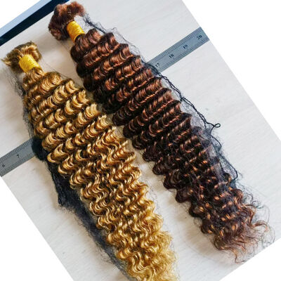 calidad Cabello 100% Humano Remy a Granel para Trenzas fábrica